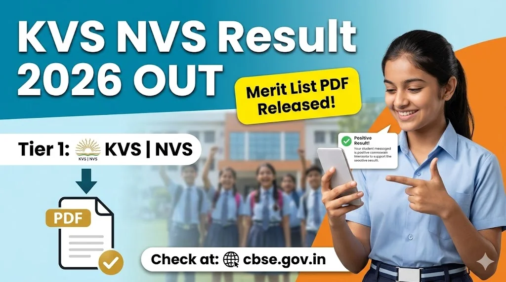 KVS NVS Result Feature Image